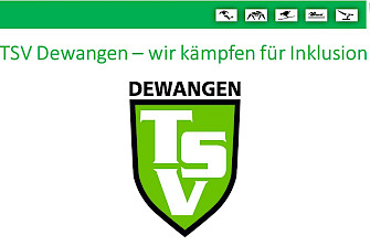 TSV Dewangen - wir kämpfen für Inklusion