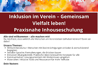 Fit machen für Inklusion