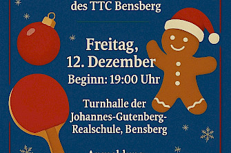 Tischtennis-Weckmann-Doppeltunier