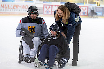Miteinander auf dem Eis-Inklusion im Eishockey